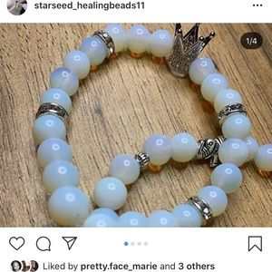 2/3 crystal bracelet set